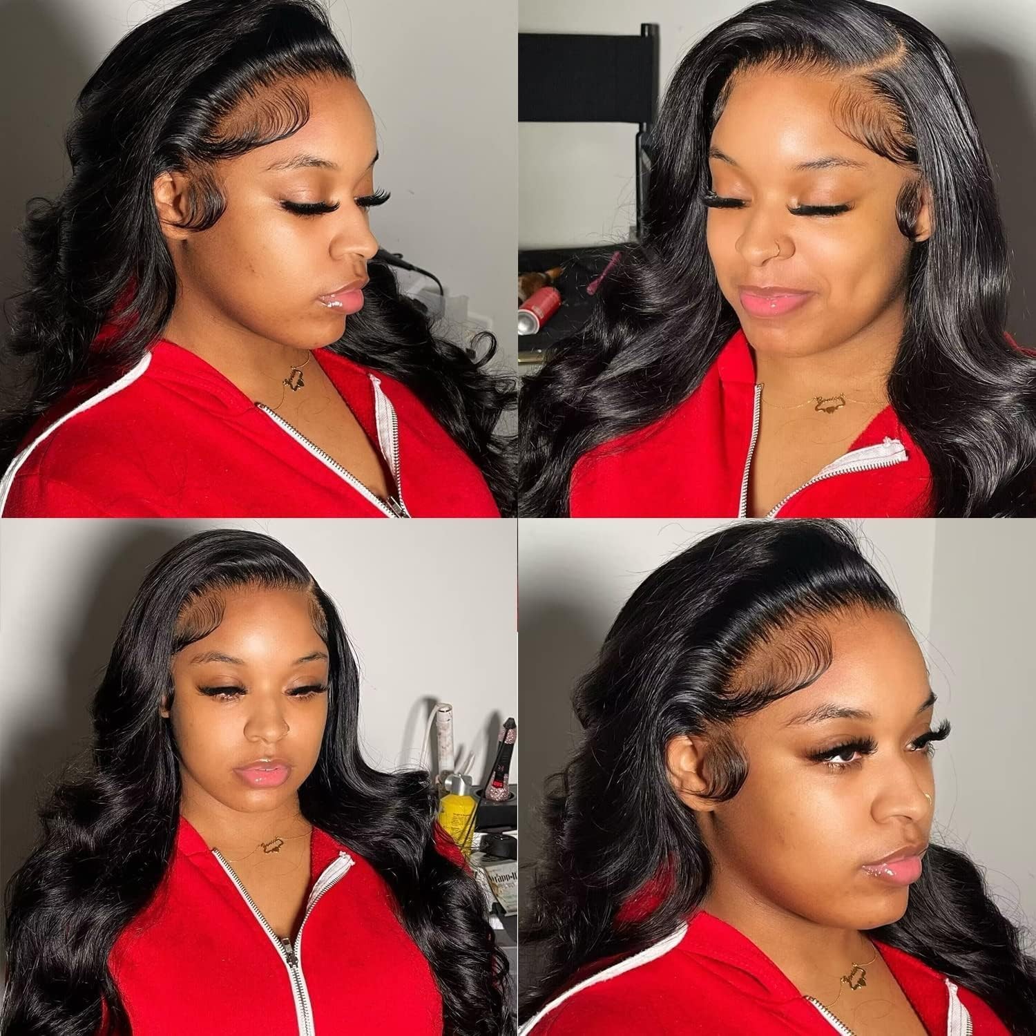 14 Inch 13×4 Lace Frontal Body Wave Ear to Ear HD Transparent Frontal Closure…