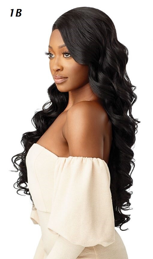 CHANDELL by OUTRE Melted Hairline HD Lace Front Synthetic Soft Swiss Lace Wig