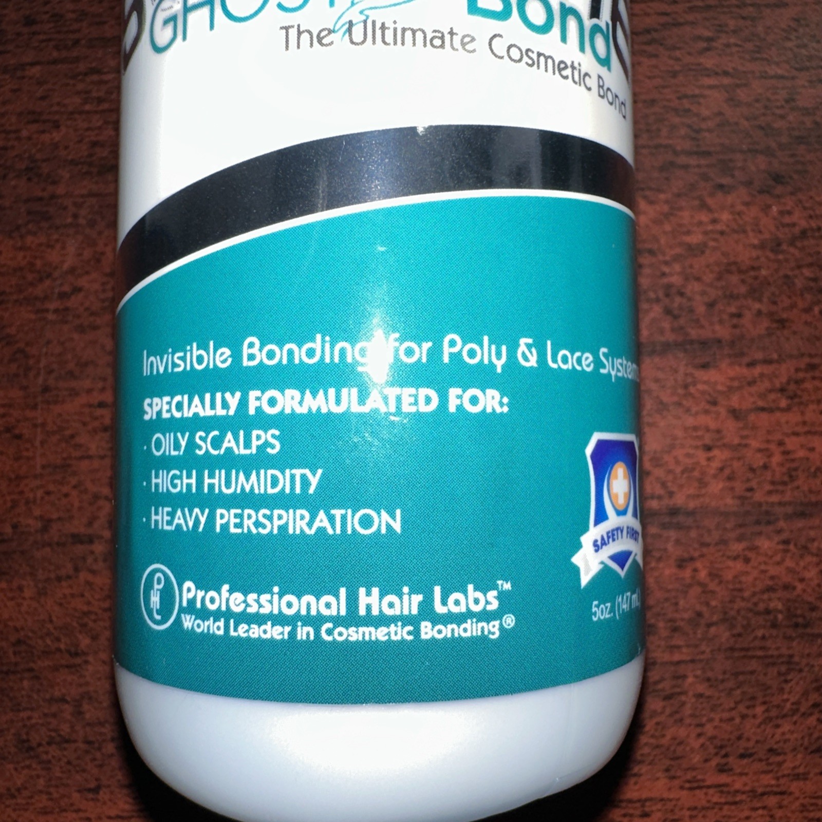 Supreme Ghost Bond Supreme For Poly & Lace Systems Adhesive 5oz Cosmetic Bond
