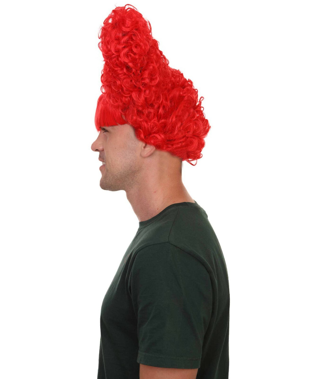 Adult Red Curly Wave Fanny Wig for Cosplay Drama Queen Party Fancy Dress HM-315A