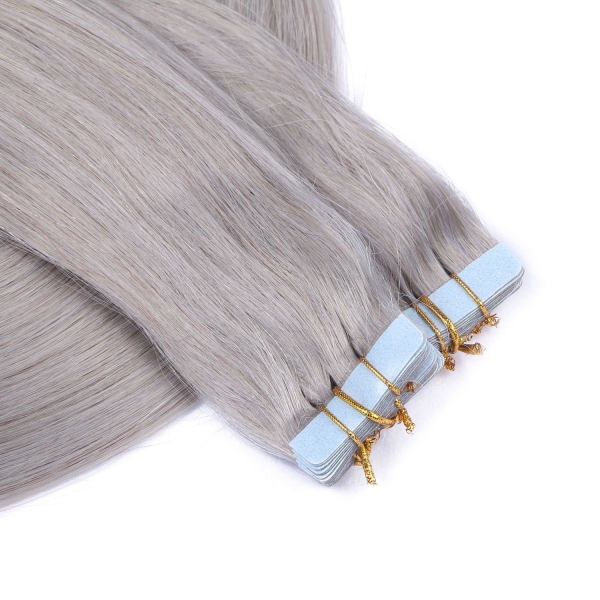 Seamless 16-26inch PU Skin Weft Blonde Tape in Remy Human Hair Extensions 30-70g