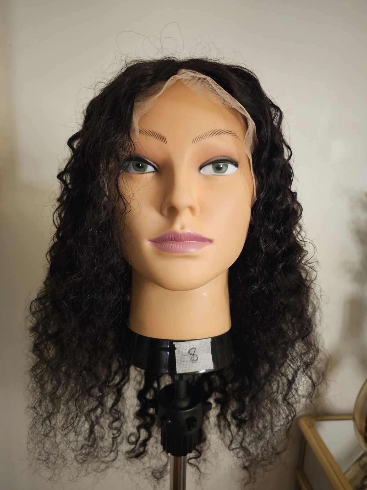 High Quality regular Top 18 to 20″ straight 100% Virgin Human Hair Lace Wig