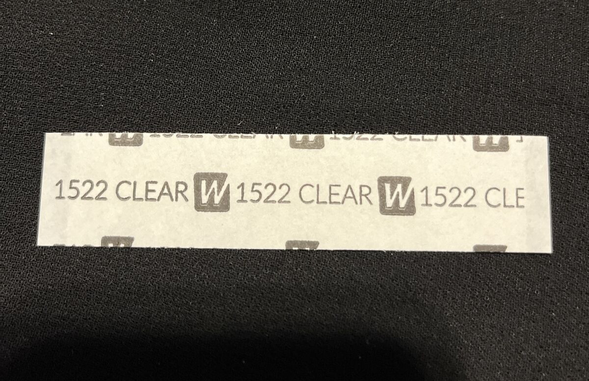 Walker 3M 1522 – 3/4″ x 3″-Straight 36 Pc – Hairpiece Tape-Poly Wig System – NEW