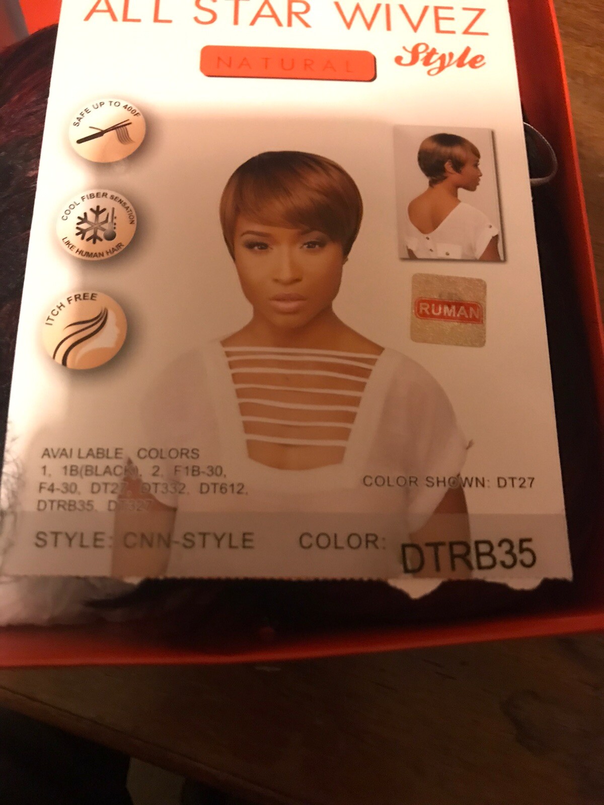 All Star Wivez Wig Red Black RNB Wig