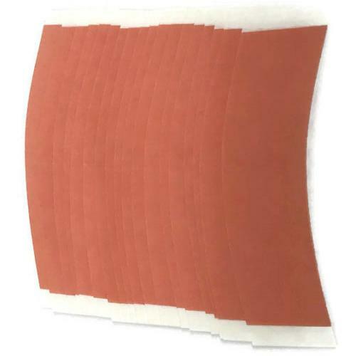 Sensi-Tack Red Liner Clear C Contour Tape Toupe Wig 108 PCS By Walker Tape Co.