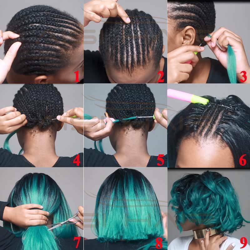 5 packs Yaki Straight Pre-stretched Braiding Box Braids Twist Hair Extensions D8