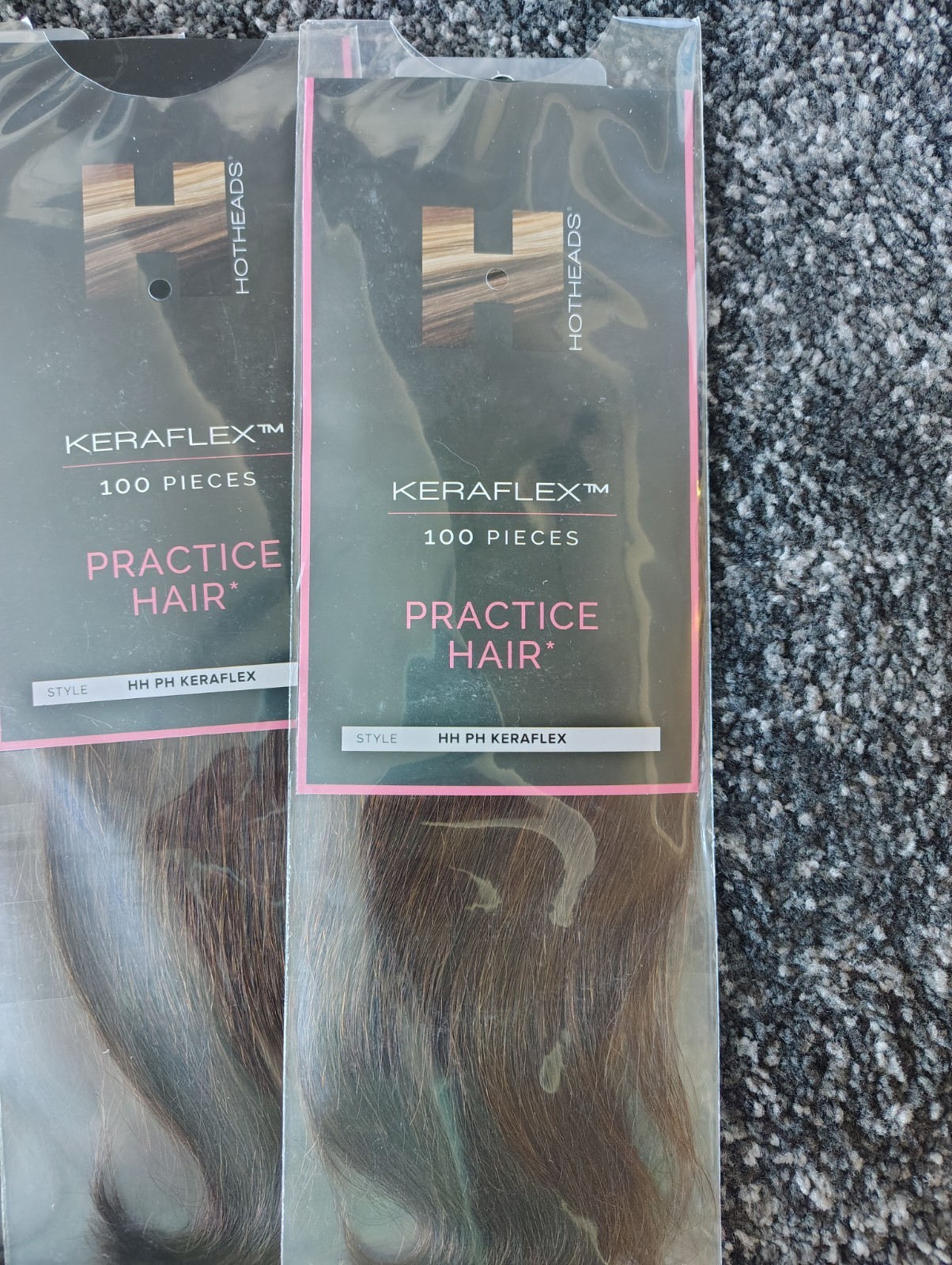 Hotheads Keraflex 12″ Hair Extensions 100% Human Hair