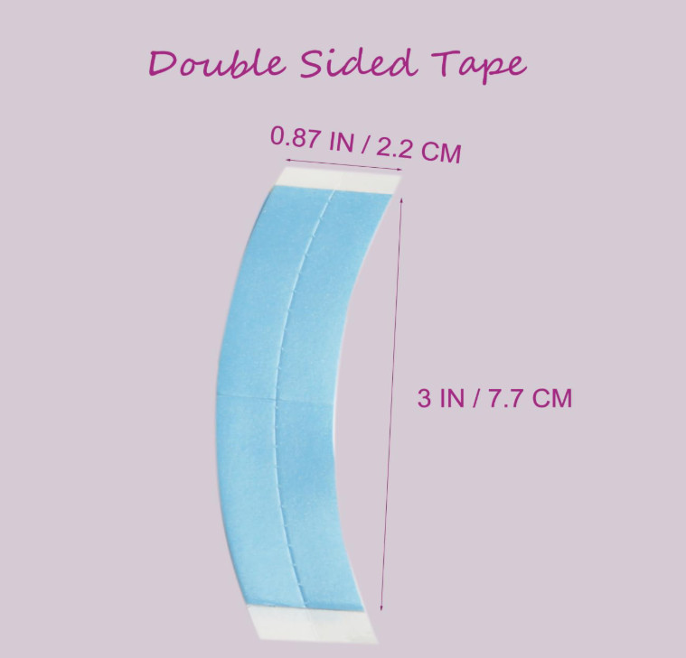 36 Pcs Lace Front Tape for Wigs, Waterproof Double Sided Strong Adhesive Wig…