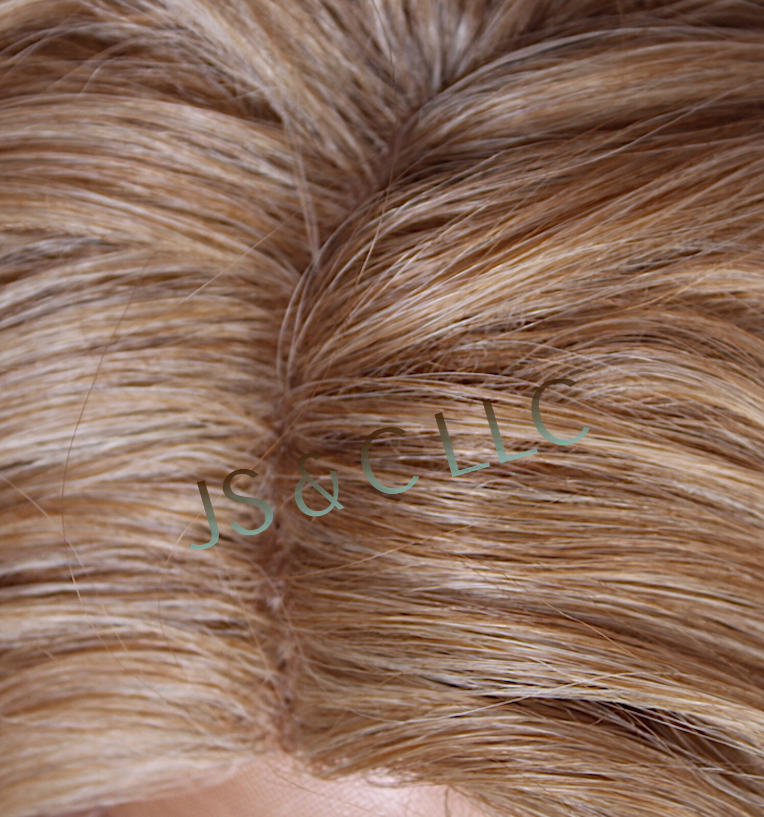 Human Hair blend Heat OK Full Lace Front Wig Blonde mix Super Natural ppq 27-613