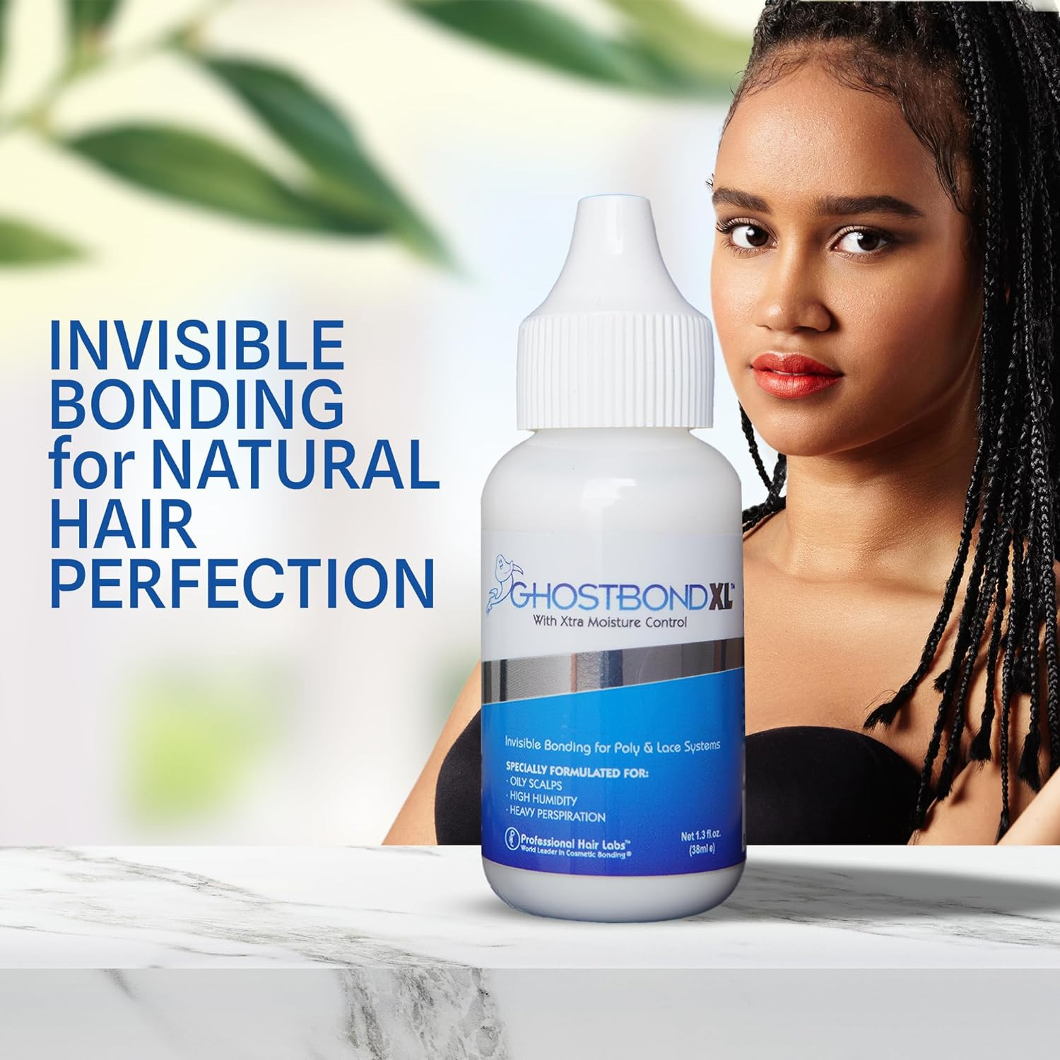 Adhesivo Reemplazo Capilar 1.3oz Pegamento Invisible Pelucas Resistente al Agua