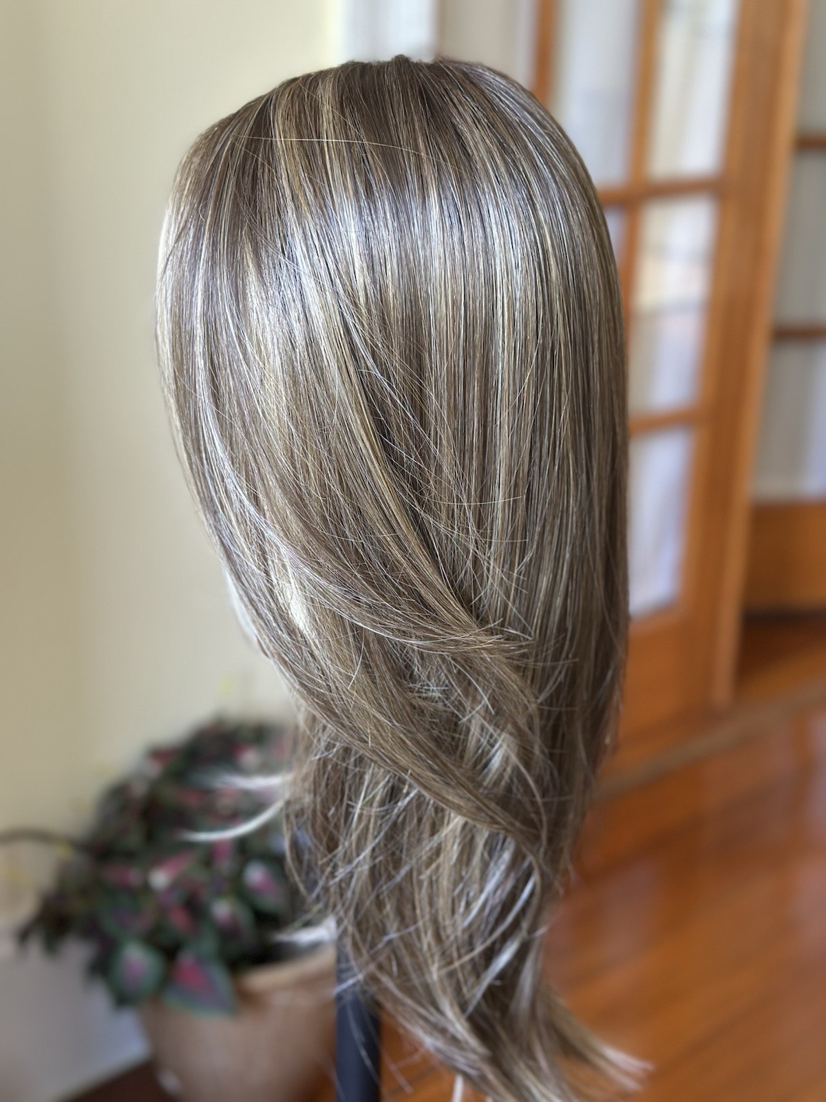 Jbextensions Sarah Monofilament Hazelnut color 22 inches