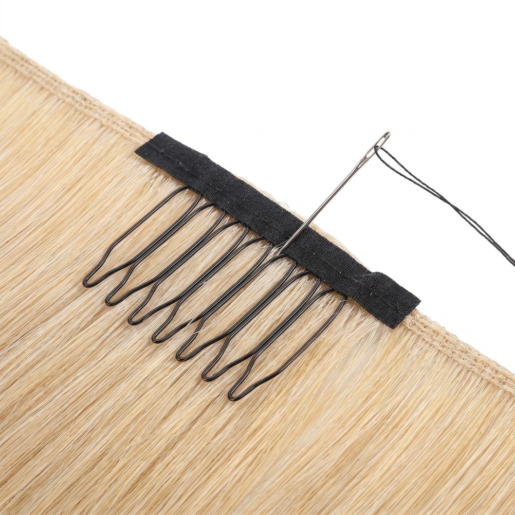 40Pcs Black Wig Clips Steel Fabric Reusable Hair Clips for Wig Support