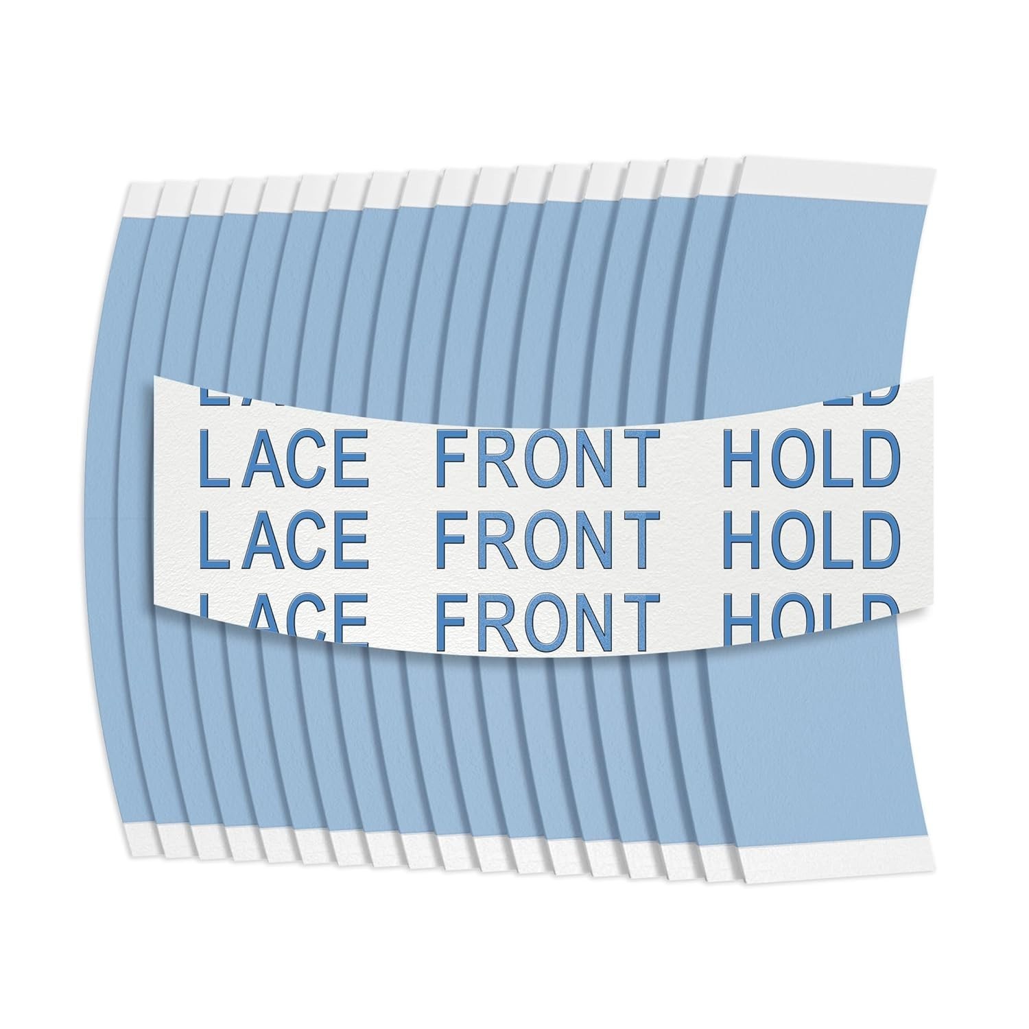 Premium Blue Lace Front Wig Tape – 108 Double-Sided Strips, Strong Waterproof Ho