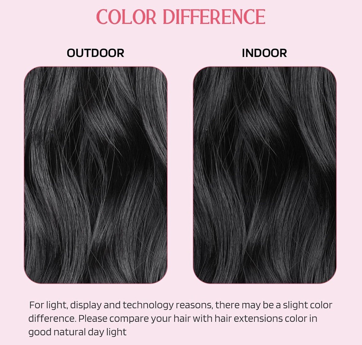 HOOJIH Wire Hair Extensions 2 Ways Adjustable Headband Size Curly Wavy Invisible
