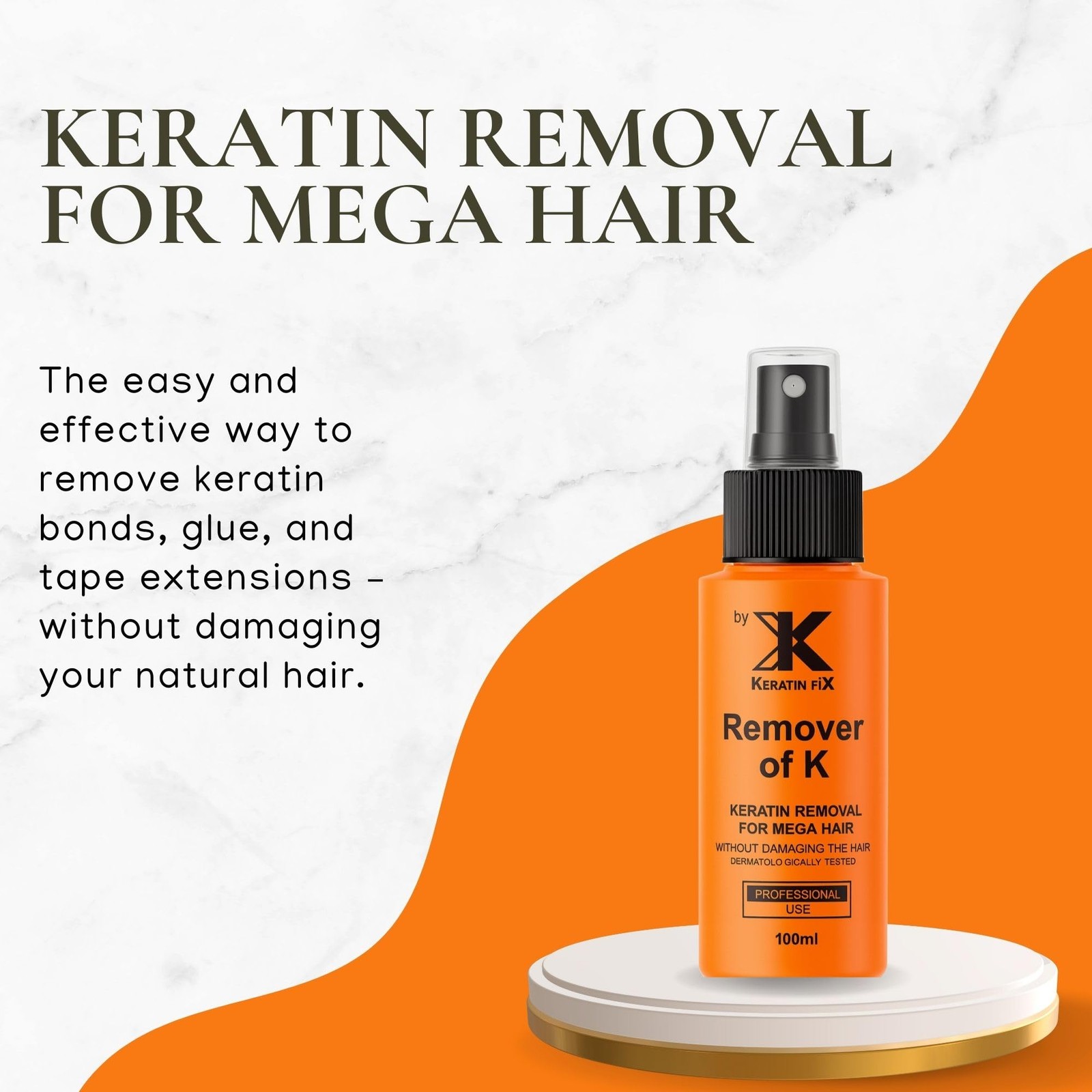 Keratin FiX Remover of K – Keratin Bond Adhesive Remover for Hair Extensions …
