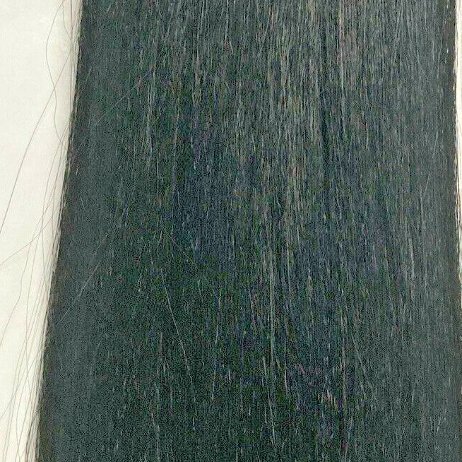 1 Pack 10″ Human Hair quality Extensions Straight Yaki Tangle free Color #2