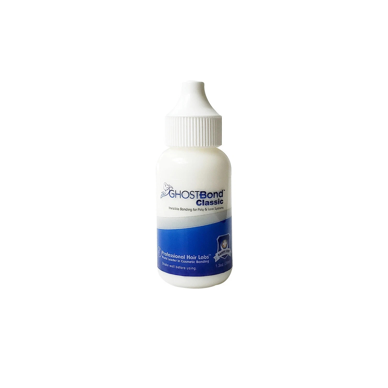 Ghost Bond Classic 1.3oz Wig Glue Lace Toupee Adhesive Strong Hold Clear