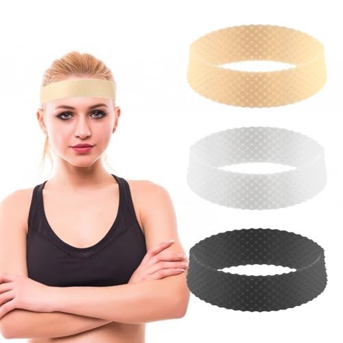3 PCS Wig Grip Band, Adjustable Silicone Wig Headband, Non Slip Wig Bands Elasti