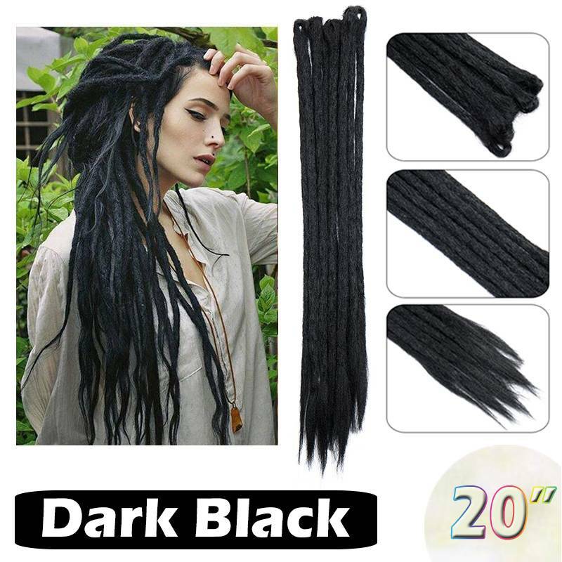 Dread Locks Crochet Braiding Dreadlock Hair Extensions Synthetic Hair Extensions