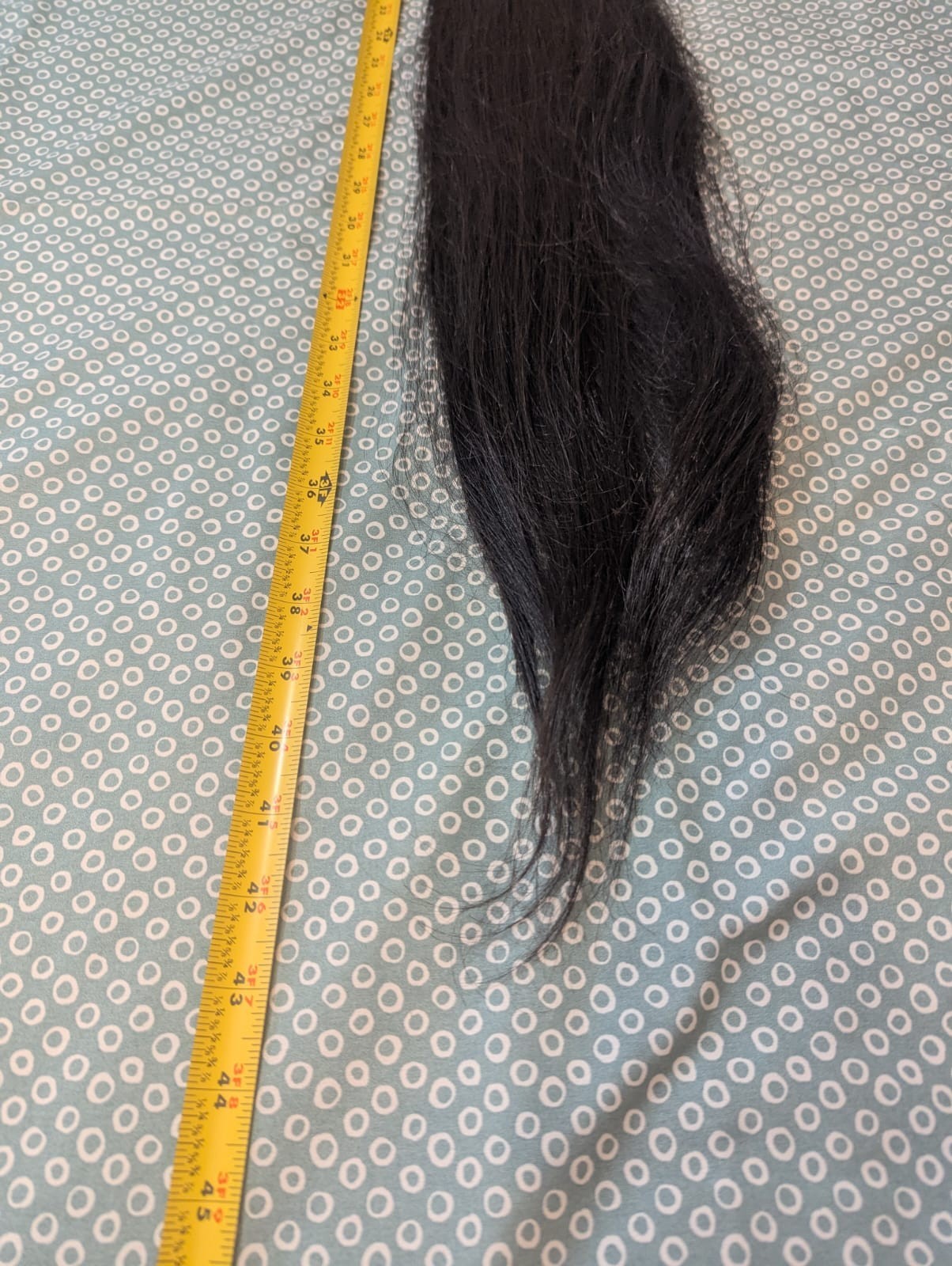 Black Human Hair silky Straight 43 inches 228g 1pc