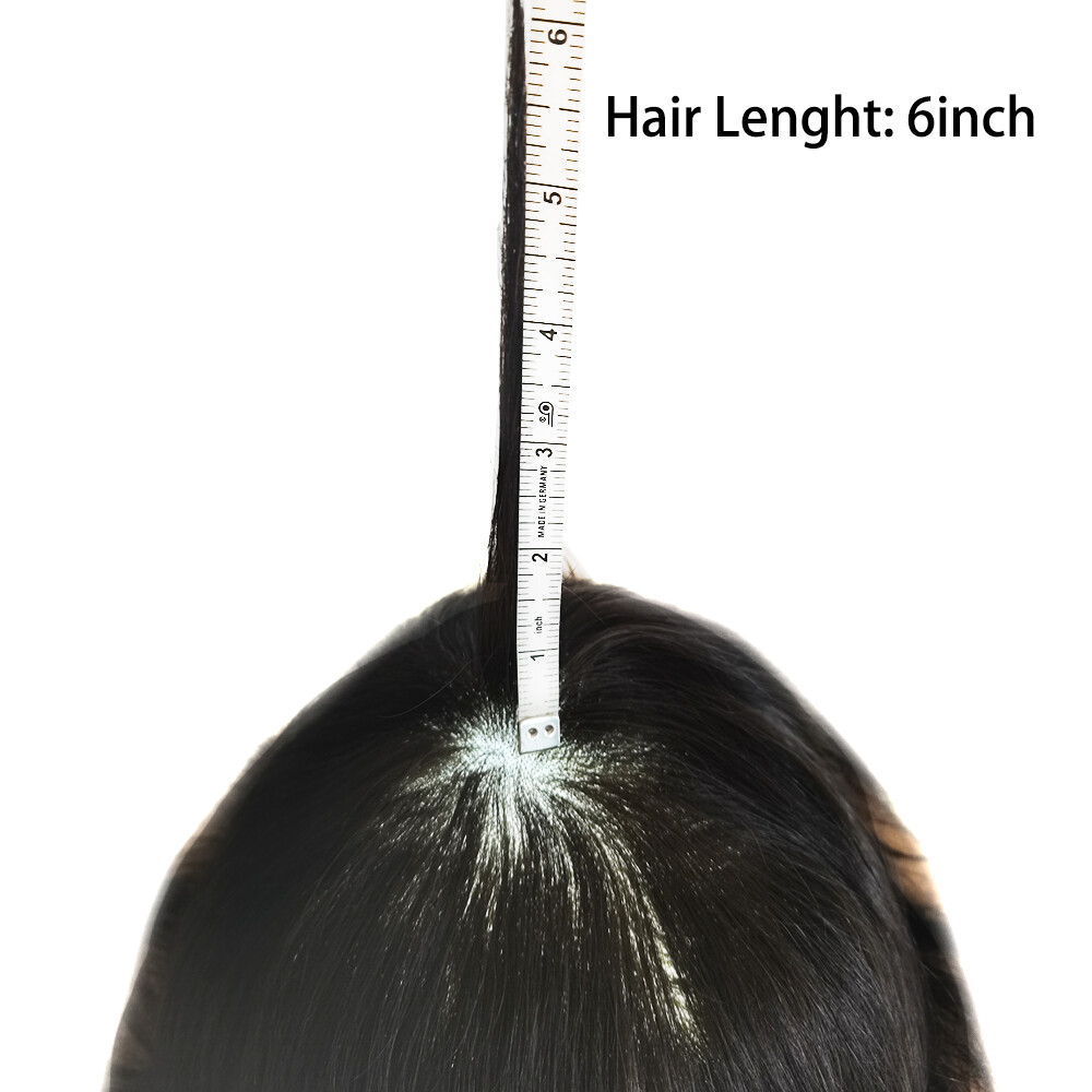 Durable Men Hair Replacements Fine Mono Lace Toupee Hairpiece Poly Hair System