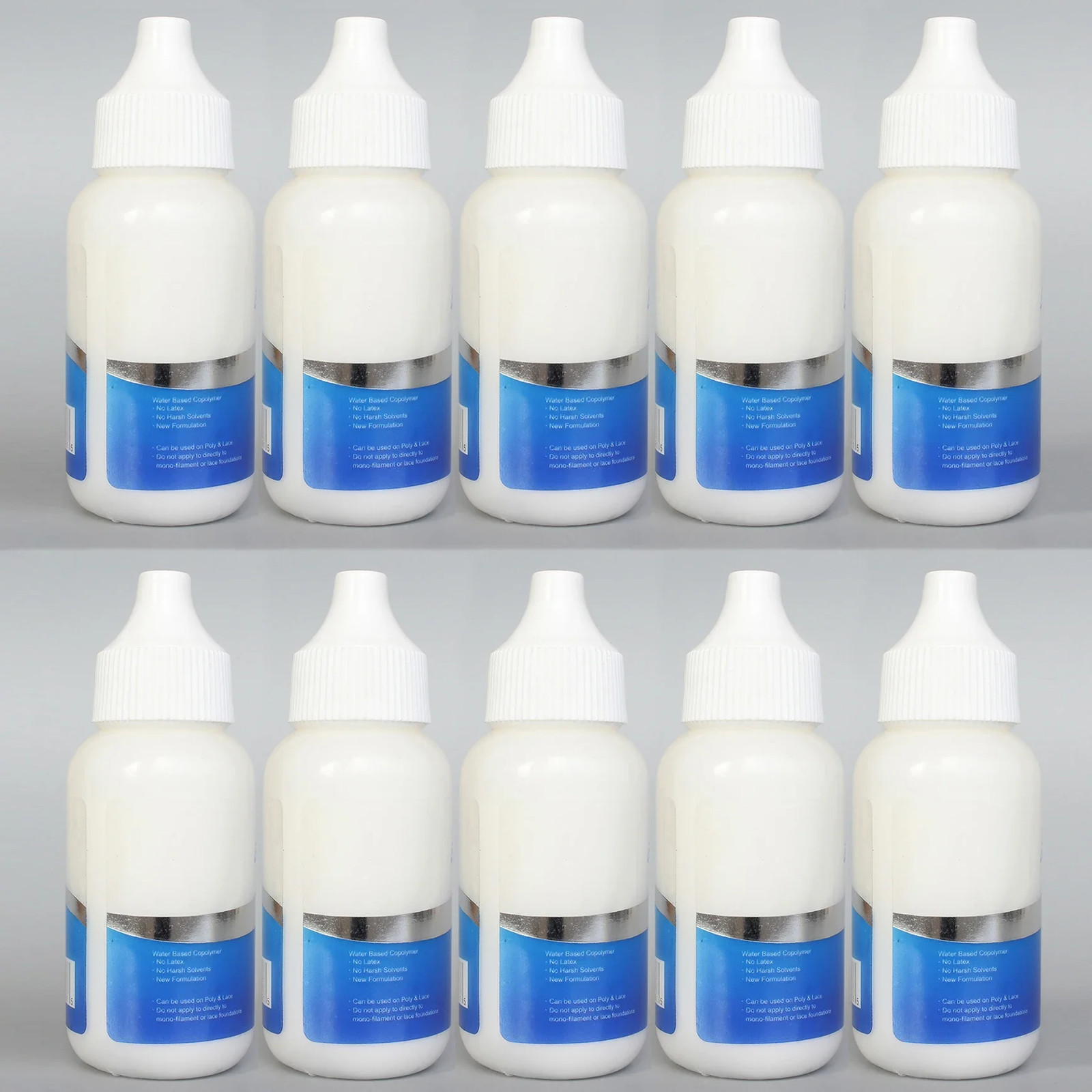 1.3Oz 38Ml Wig Glue Waterproof Lace Glue Strong Hold White Color Cold Front Lace