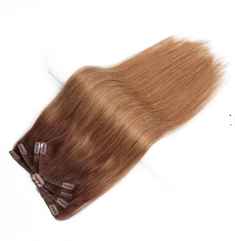Customize Spider Seamless Octopus Clip in Hair Butterfly Clip in Wefts Topper