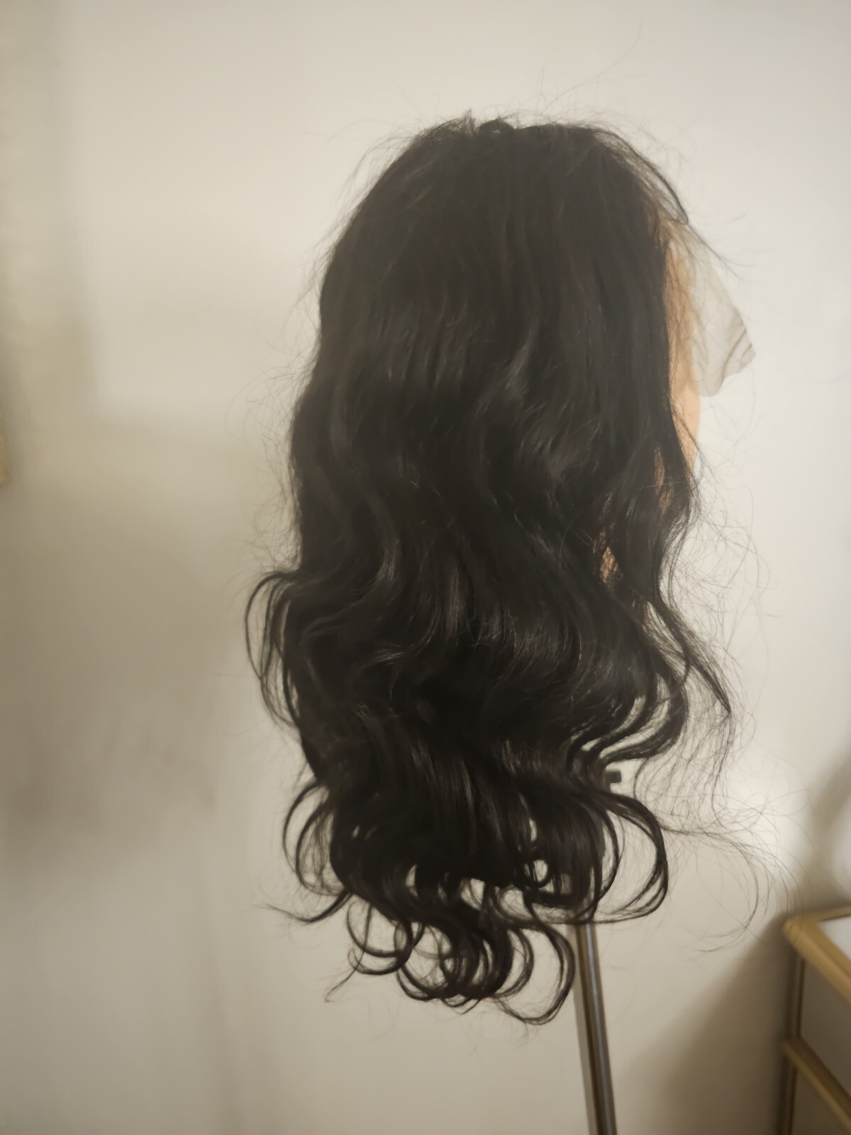 High Quality regular Top 18 to 20″ straight 100% Virgin Human Hair Lace Wig