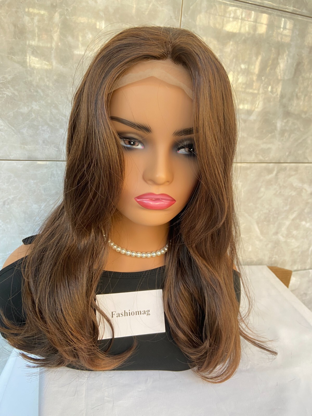 Long Straight Lace Front 100% Human Hair Blend Heat Ok Wigs Women Super Natural
