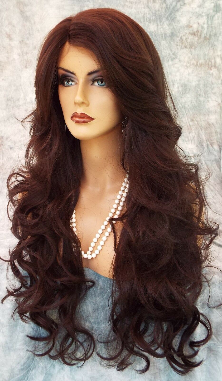 LACE FRONT LACE PIN W/PART CURLY LAYERED #4 GORGEOUS SEXY NEW US SELLER 1003