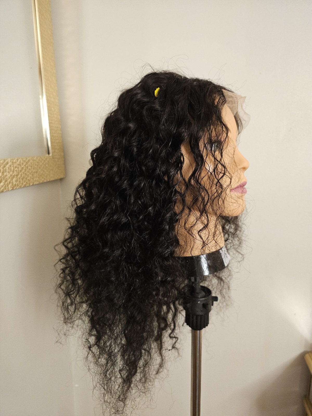 High Quality regular Top 18 to 20″ straight 100% Virgin Human Hair Lace Wig
