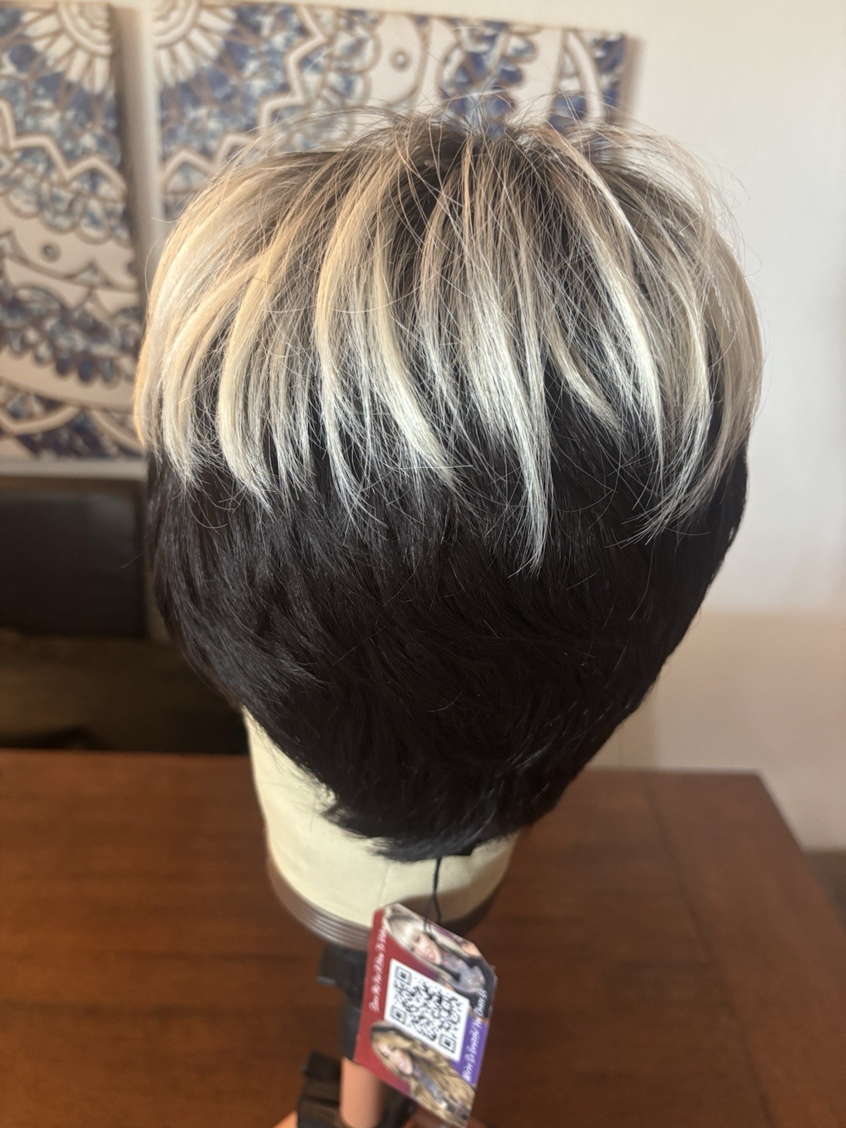 Hard Front Synthetic Pixie Salt And Pepper New Rebel Gypsy Wig!!!