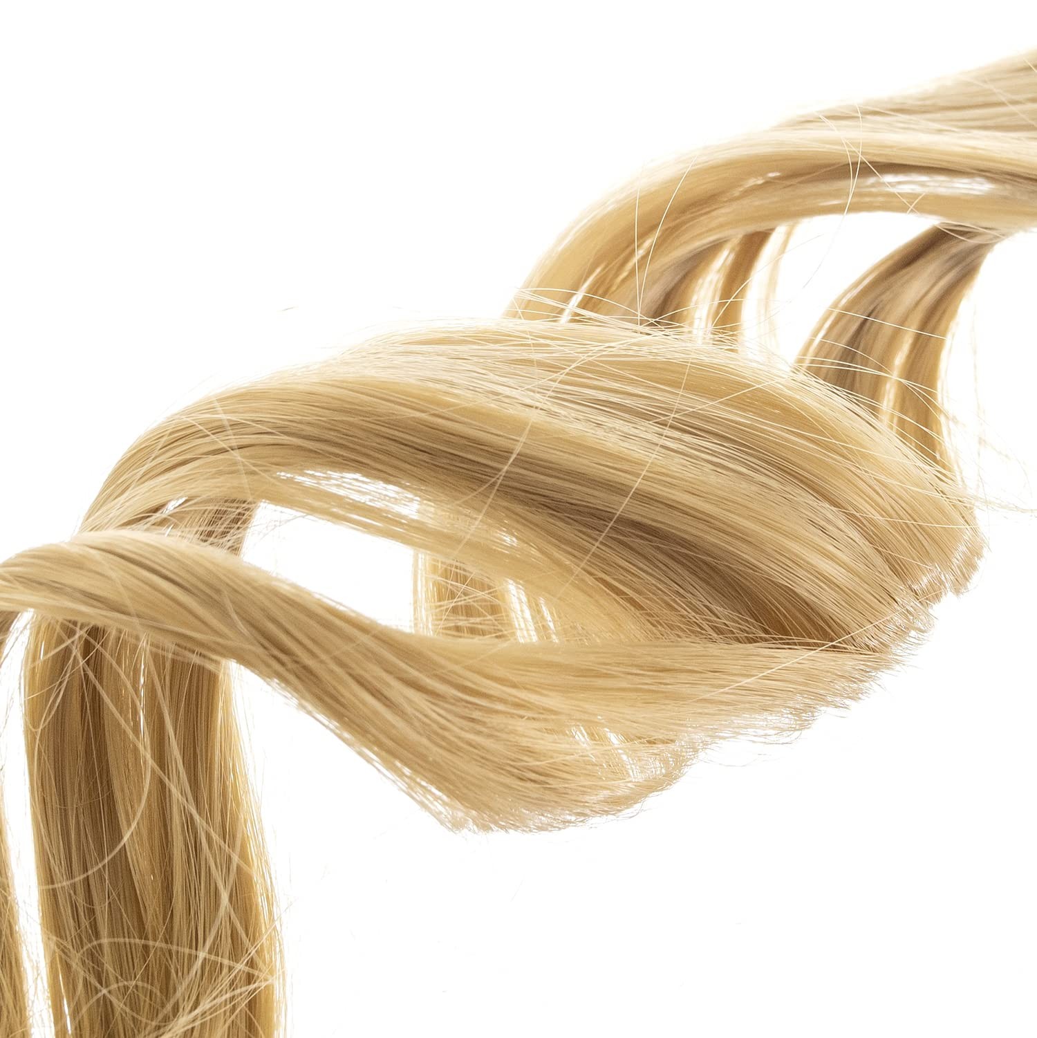 SWACC 12 Pcs Curly Wavy One Color Party Highlights Clip on in Hair Extensions Fo