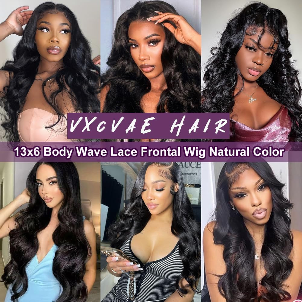 30 Inch 13X6 Lace Front Wigs Human Hair 220 Density Body Wave HD Lace Front Wigs
