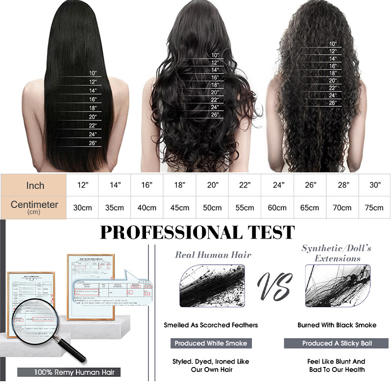 Wire In 100% Remy Human Hair Extensions Russian Remy Hidden Ring Hairpiece Thick