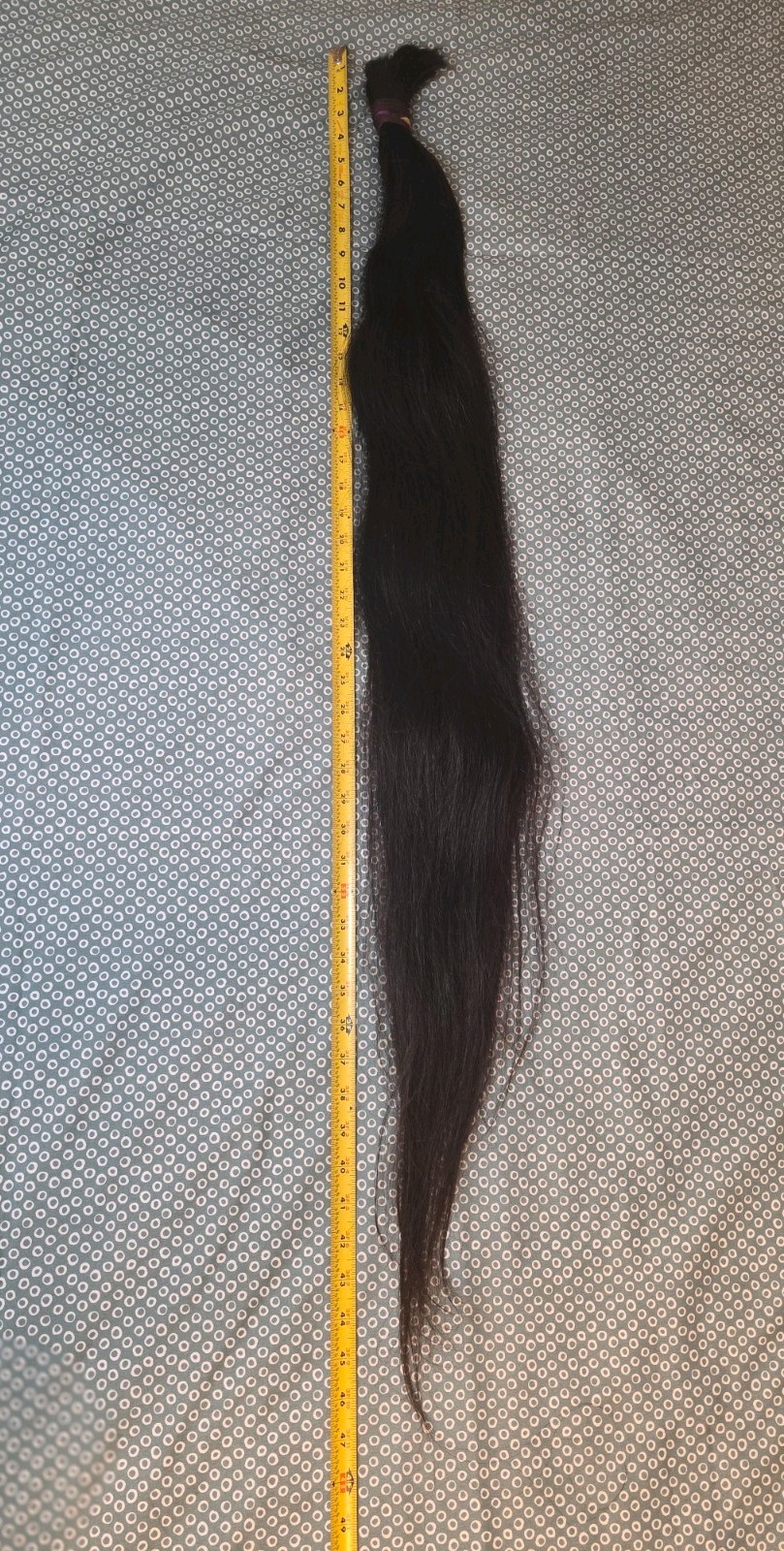 Human Hair Thick Silky Straight Dark Brown high Quality 47 inches 231.6 grams