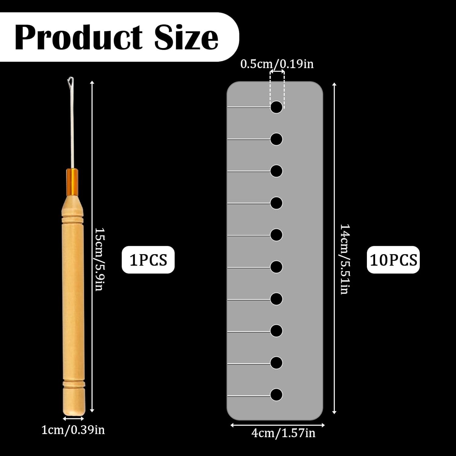 Heat Shield Guards For Hair Extension Multi Hole Shield Spacers Fusion Glue