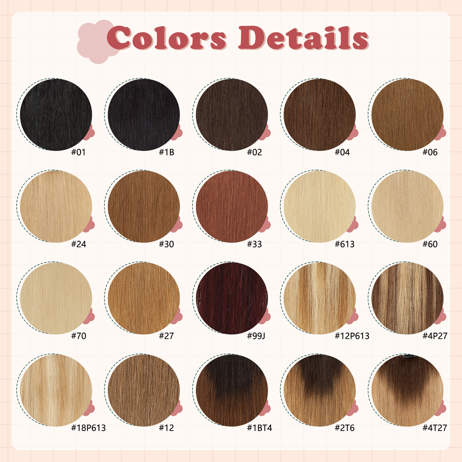 Premium Clip In 100% Real Human Remy Hair Extensions Full Head Highlight LONG US