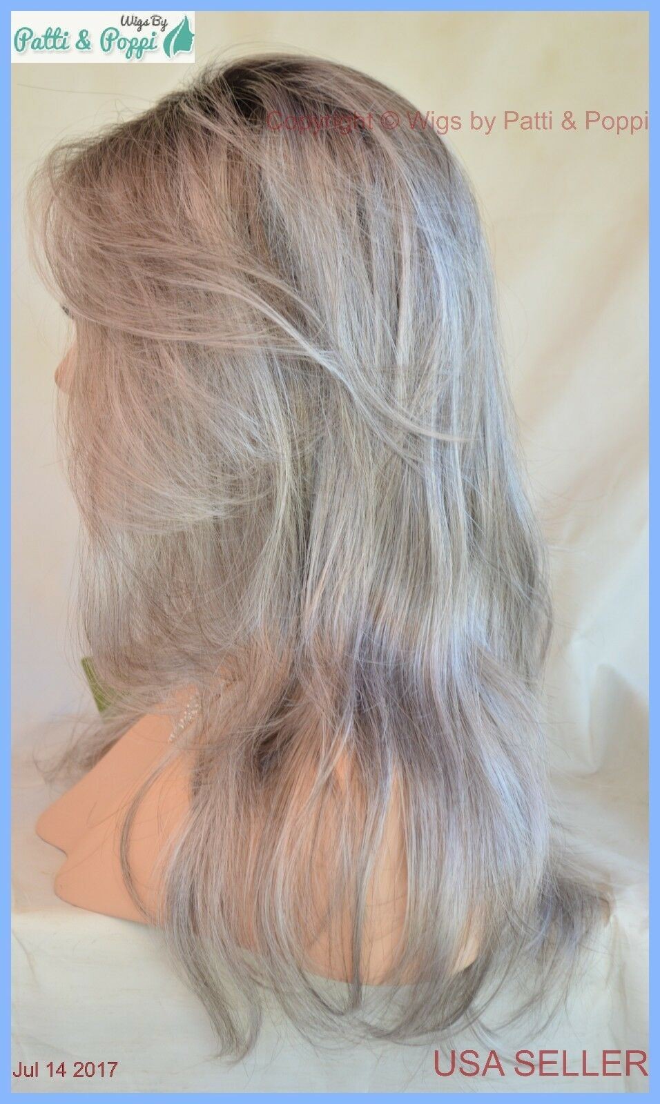 Orchid | Lace Front W Lace Part Wig Estetica GREY ROOTED CROMERT1B MUST SEE
