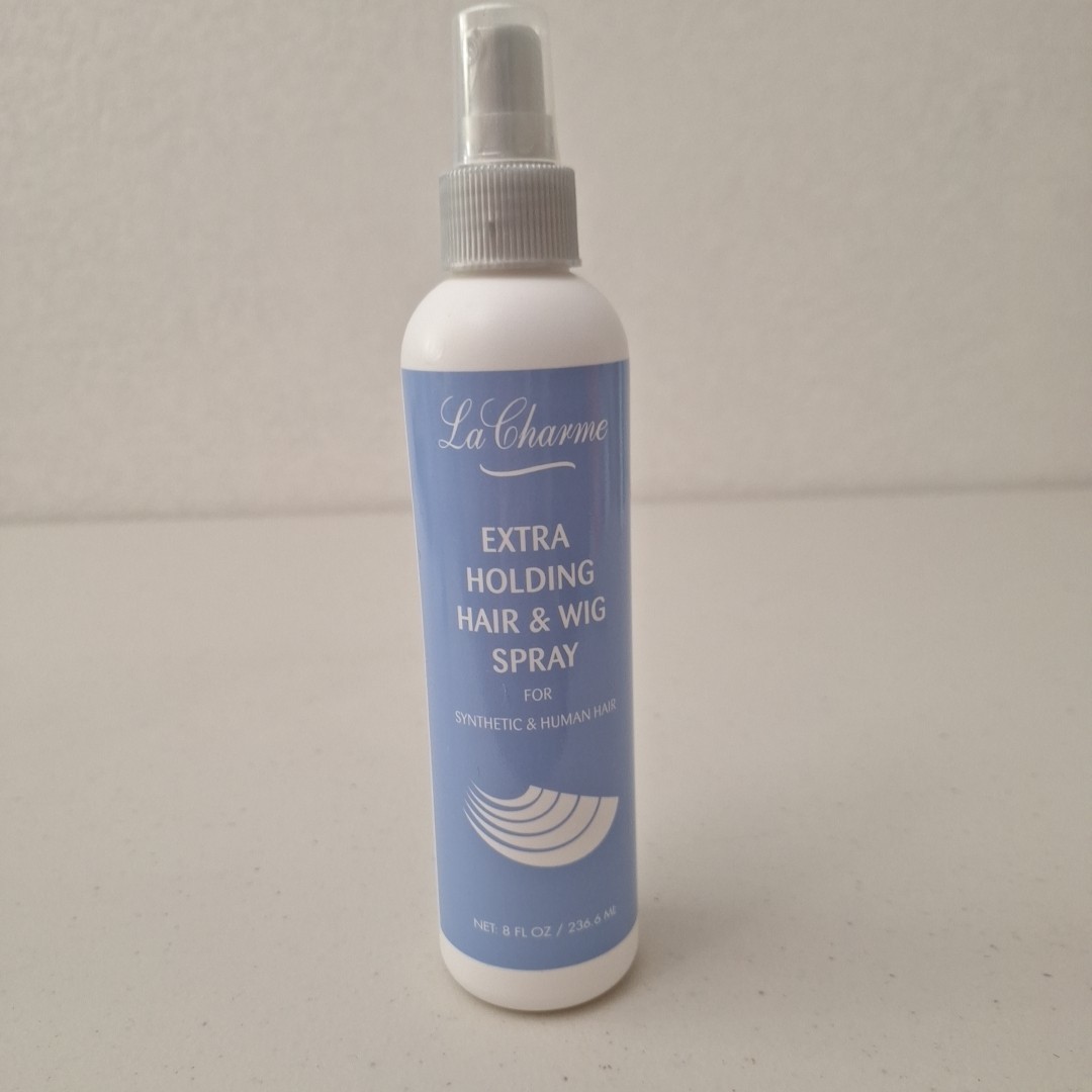 La Charme – Extra Holding Hair & Wig Spray Synthetic & Human Hair 8 Fl Oz RARE!