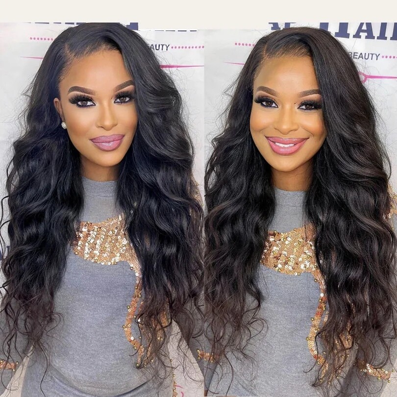 5″x5″ Silk Base Full Lace Human Hair Wig Loose Wave Hand Tied Silk Top Wig 26″
