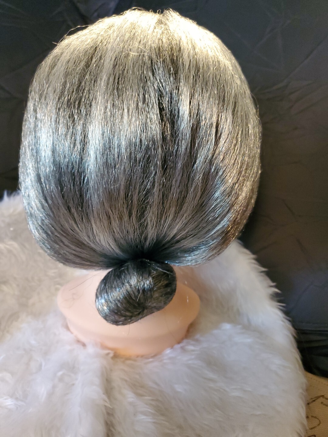 Salt And Pepper Ladies Wig, Daily Wear Or Dress Up Play. Feels So Soft Like Real
