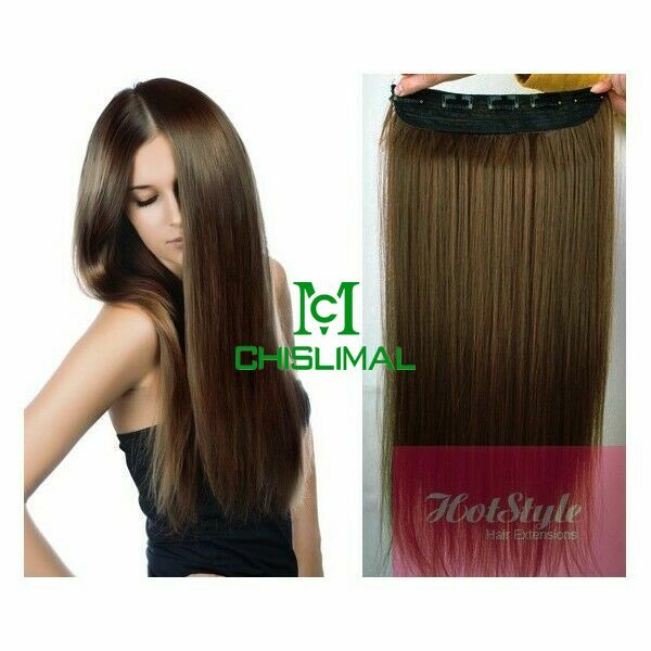 20 Inch 120g 140g 160g One Piece Clip In Remy Real Human Hair Extension Wefts