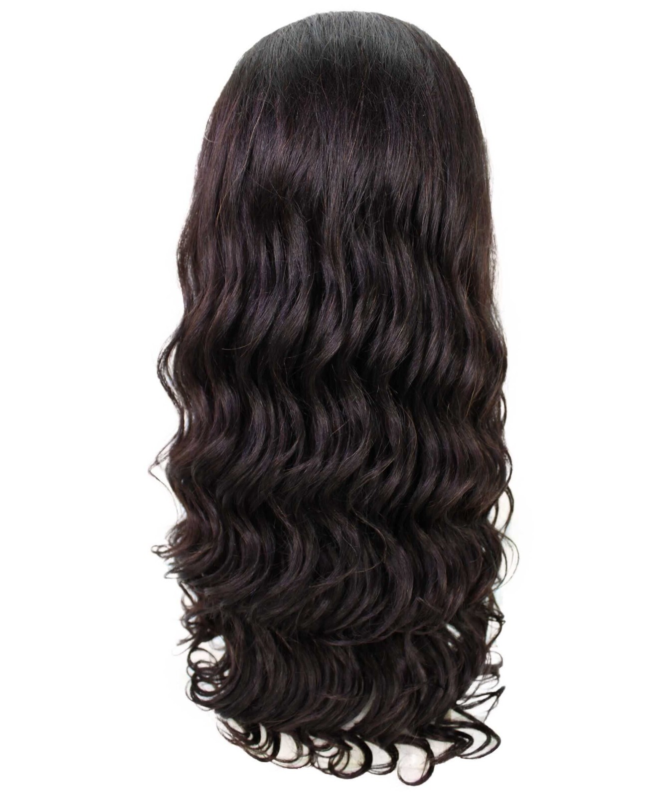 LUXLUXE Mandisa Wavy Layer Lace Front Human Hair Wig,13×6 hd Lace,BLH-0001