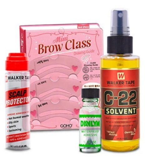 Wig Glue Scalp Protector, Walker C22 Solvent Adhesive Remover for Lace Front Wig