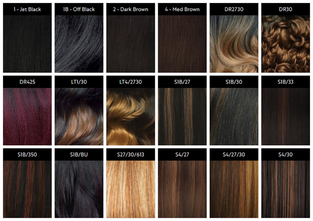 AMBER – OUTRE QUICK WEAVE SYNTHETIC HAIR HALF WIG