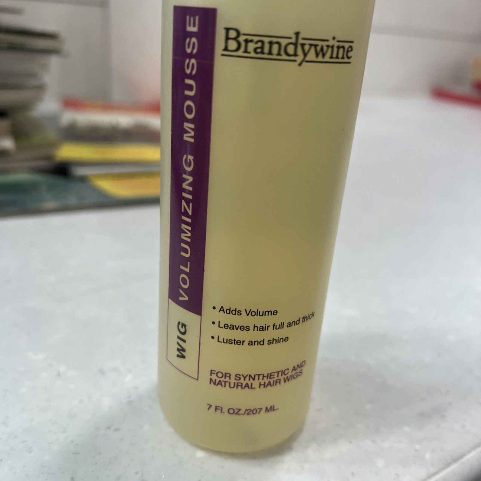 Brandywine Wig Care Synthetic & Natural Hair Spray Non-Static Shampoo Mousse