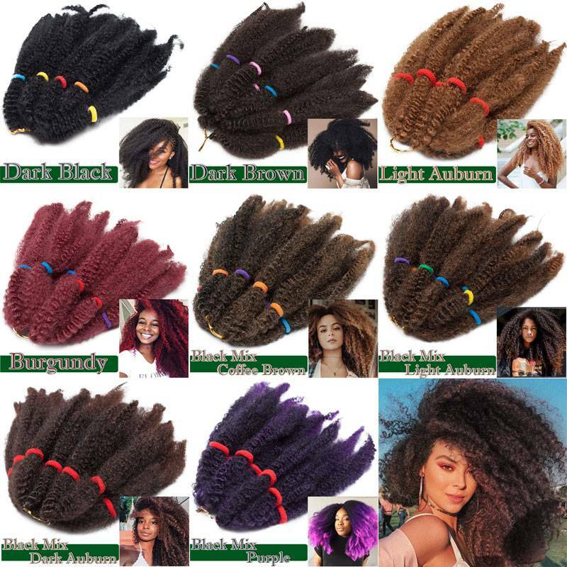 3Bundles Afro Kinky Curly Braids Kinky Bulk For Braiding Hair Extension As Human