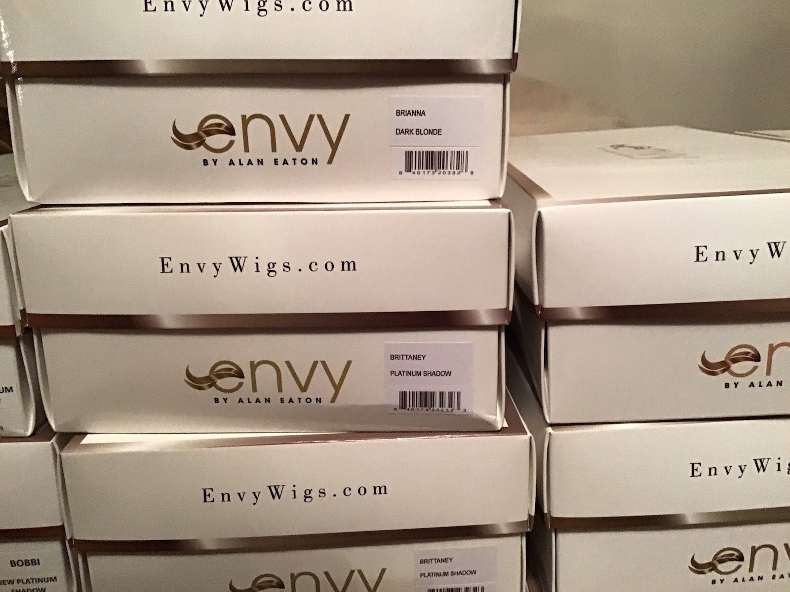 NEW IN BOX BOBBI Wig by ENVY NEW PLATINUM SHADOW Lace Front Mono GORGEOUS