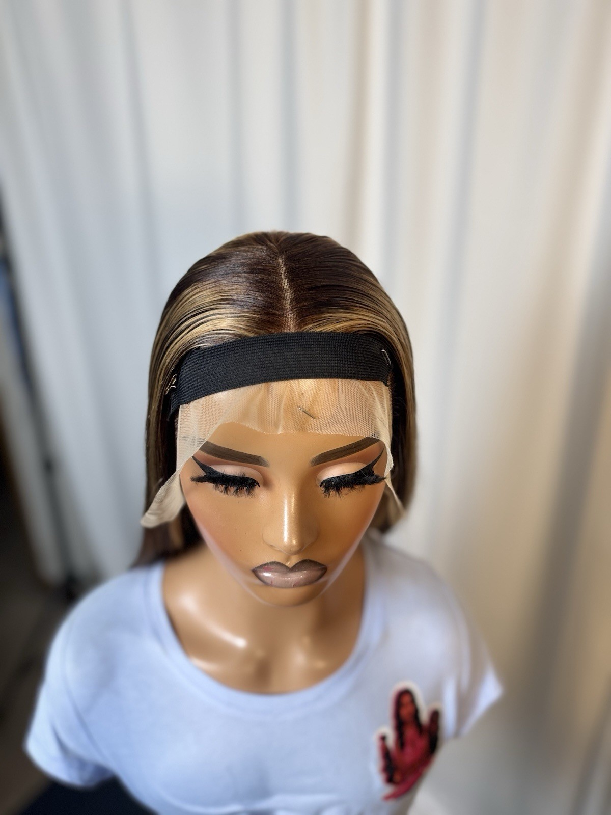 Monique Unit_Custom Blonde Highlights 13X4 HD Lace Frontal Human Hair Wig